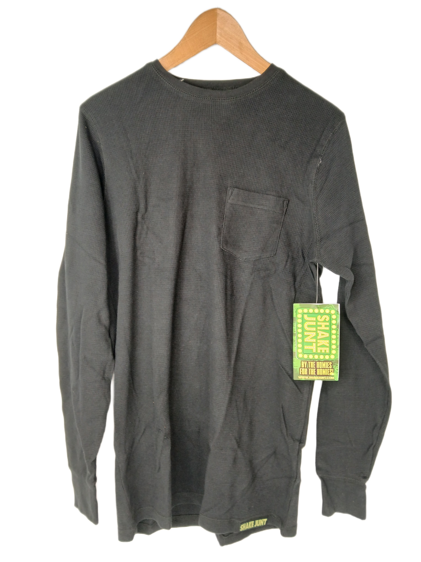 Shake Junt Pocket Thermal Black Size L L/s Shirt
