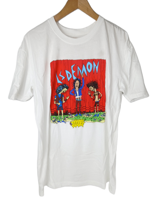 Baker L S Demon White Multi Color Size L S/s Shirt