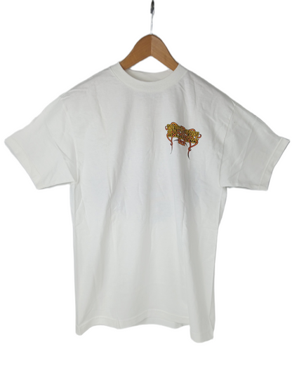 Santa Cruz Eric Dressen Rose Back Graphic White Size M S/s Shirt