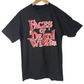 Deathwish Faces Of Deathwish Black Red Size M S/s Shirt