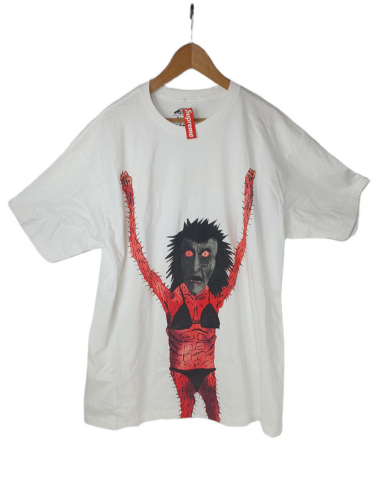 Vans Neck Face Art White Size XL S/s Shirt