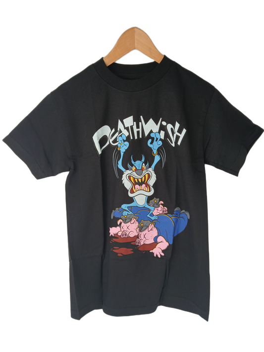 Deathwish Looney Toons Black Blue Size S S/s Shirt