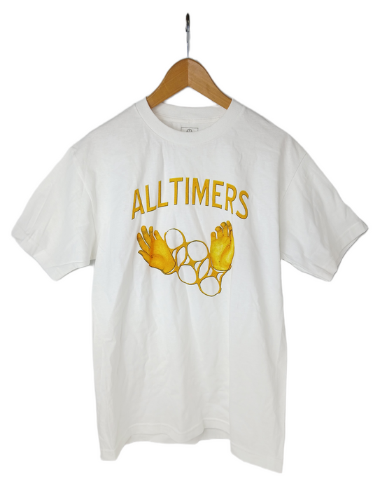 Alltimers Hand Cuffed White Gold Size M S/s Shirt