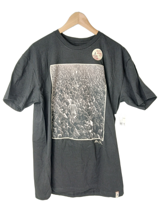Altamont Naked Guy Black White Size L S/s Shirt