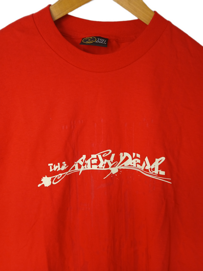 New Deal Skateboards The New Deal Drips Red White Size XL Vintage S/s Shirt