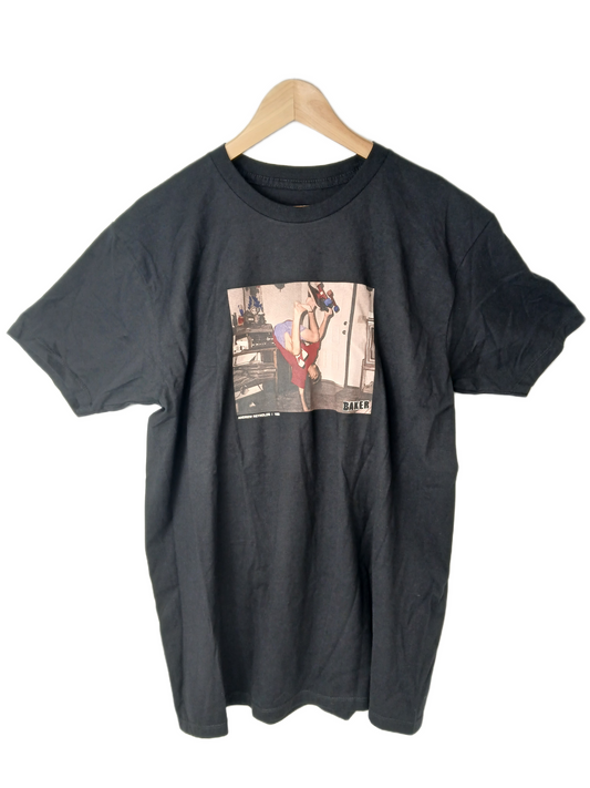 Baker Andrew Reynolds Street plant 1988 Photo Size L S/s Vintage Shirt