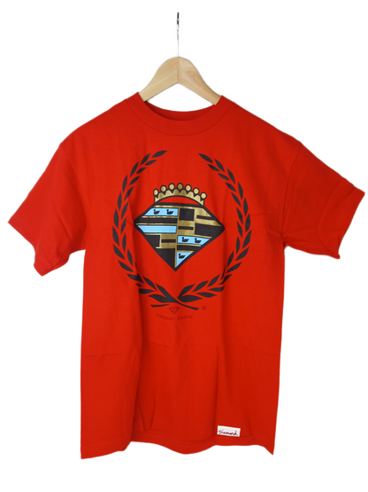 Diamond Fly Red Size M S/s Shirt