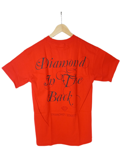 Diamond Fly Red Size M S/s Shirt