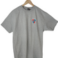 Independent Lance Mountain Shield Frontside Air Graphic Grey White Red Multi Size L S/s Vintage Shirt
