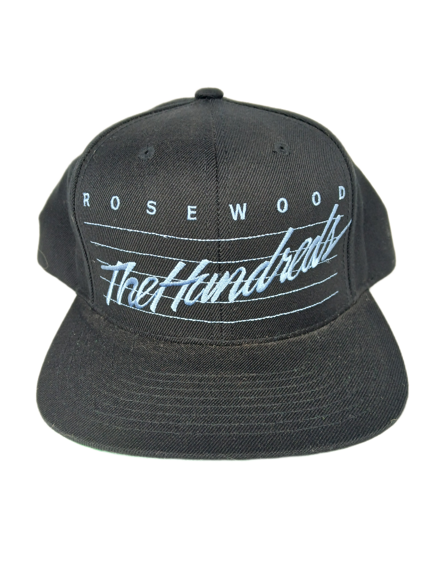 The Hundreds Rosewood Blue Black One Size Fits All Vintage Snapback Hat