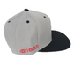 Gold Wheels Blow Me Black Grey Red Multi One Size Fits All Vintage Snapback Hat