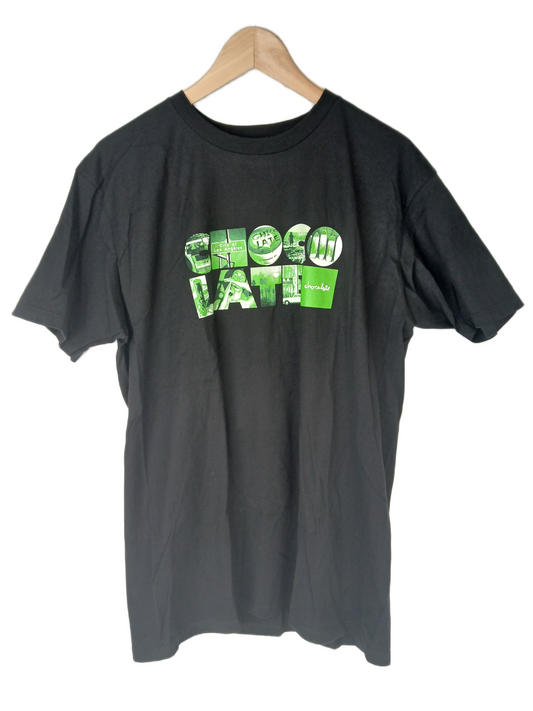 Chocolate LA Collage Black Green Size L S/s Shirt