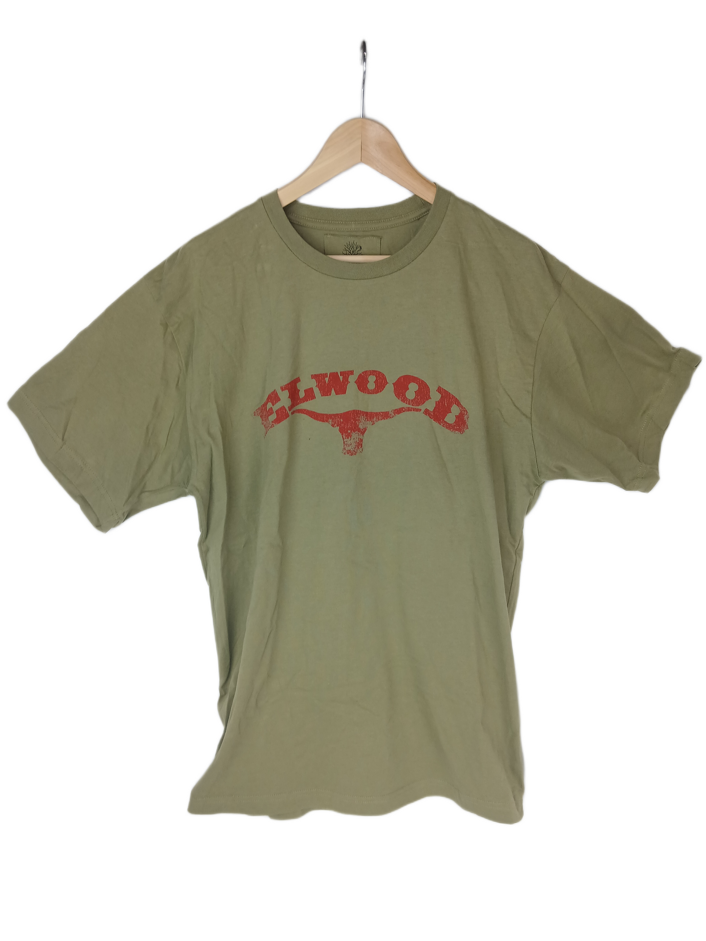 Elwood Chest Logo Green Red Size L S/s Shirt