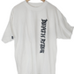 Death Rites Vertical Logo White Black Size L S/s Shirt