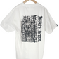 Death Rites Vertical Logo White Black Size L S/s Shirt
