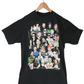 Baker Boys Distribution Baker & Deathwish Love Life Tour 2011 Team Collage Black Multi Size L S/s Vintage Shirt