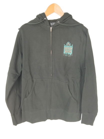 Deathwish Graveyard Zombies Jim Greco Slash Erik Ellington Black Multi Size S L/s Vintage Hooded Sweatshirt