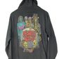 Deathwish Graveyard Zombies Jim Greco Slash Erik Ellington Black Multi Size S L/s Vintage Hooded Sweatshirt