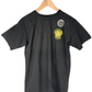 Spitfire Team Spiral Black Yellow Size S S/s Vintage Shirt