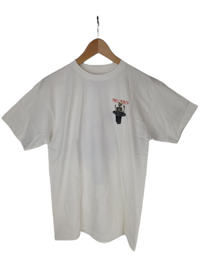 Powell-Peralta Charlie Blair Magician White Multi Size M S/s Vintage Shirt