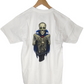 Powell-Peralta Charlie Blair Magician White Multi Size M S/s Vintage Shirt