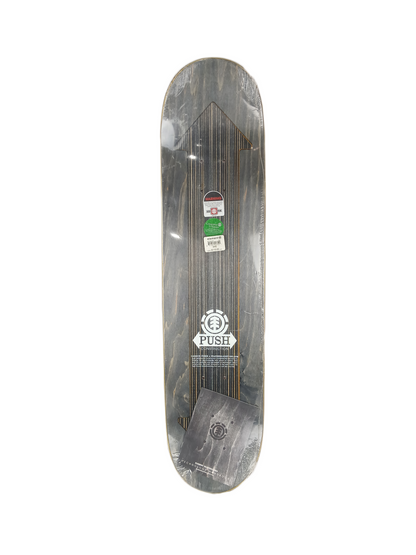 Element Chad Muska Drops Carbon Fiber Red Foil White Size 7.75" Vintage NOS Deck