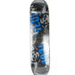 1031 Bat Skulls Team Graphic Blue Black Grey Size 7.4" Vintage NOS Deck