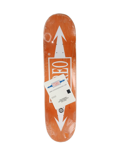 Stereo Gear Grey Black White Size 8.5" Vintage NOS Deck