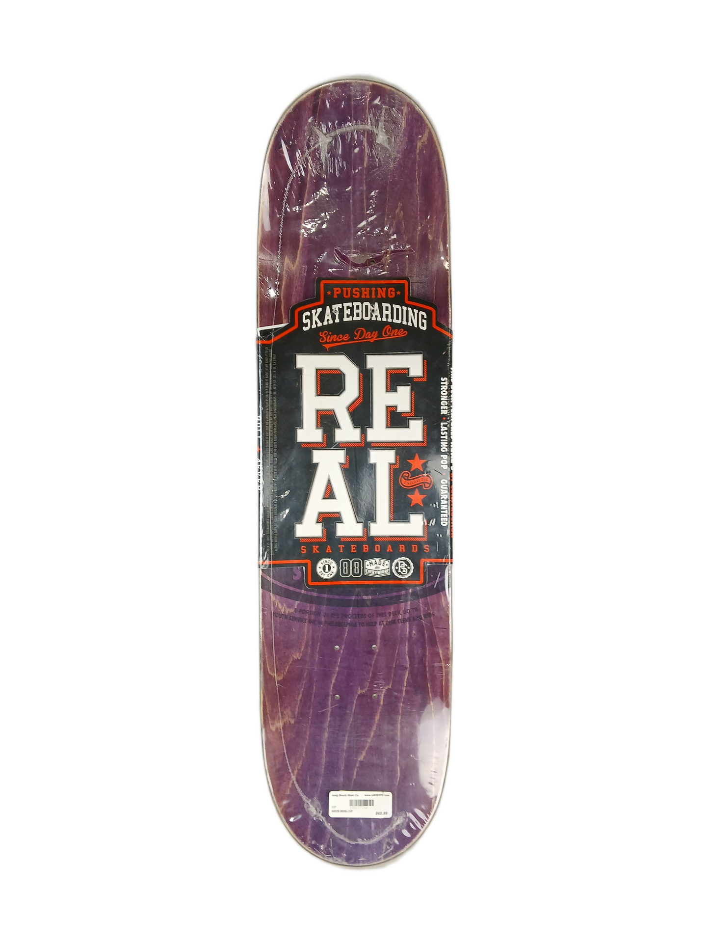 Real Ishod Wair Tye Dye Oval Size 8.25" Vintage NOS Deck