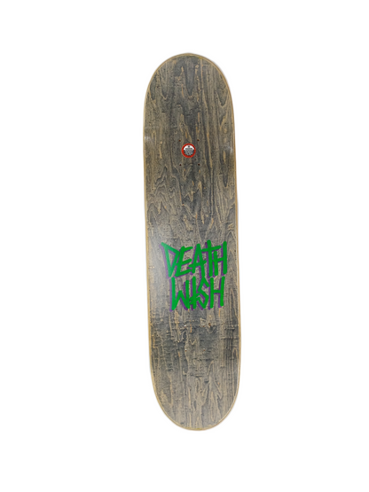 Deathwish Lizard King & Moose Autographed By Lizard King Photo Black Green Multi Size 8.1" Vintage NOS Deck