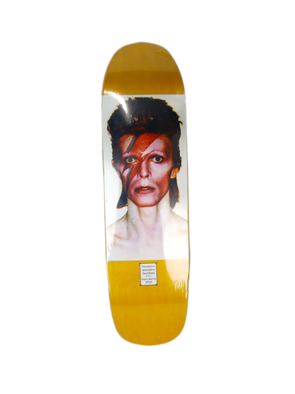 Pocket Pistols Pedro Barros Dedicated To David Bowie Graphic Natural Multi Size 8.9" Vintage NOS Shaped Deck