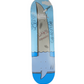 Birdhouse Aaron Jaws Homoki Autographed Sharkfin Knife Graphic Blue Grey Multi Size 8.375" Vintage NOS Deck