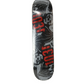 1031 Bat Skeletons Team Graphic Black Grey Red Size 7.625" Vintage NOS Deck