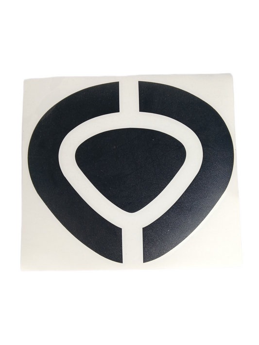 Circa Thermal Icon Large Black 7" X 6.3" Vintage NOS Die Cut Decal Ramp Sticker