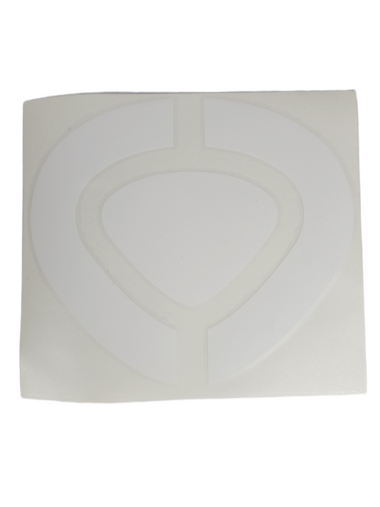 Circa Thermal Icon Large White 7" X 6.3" Vintage NOS Die Cut Decal Ramp Sticker