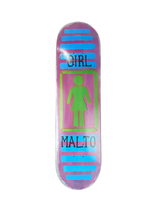 Girl Sean Malto 93 Til' Purple Blue Black Size 8.2" Vintage NOS Pre-Gripped Deck