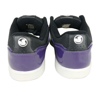 DVS Jeron WIlson Wilson 4 Blk/Purple Leather Mens Size 9 Sample Shoes