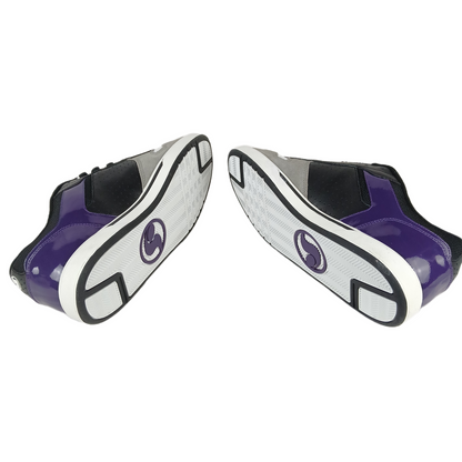 DVS Jeron WIlson Wilson 4 Blk/Purple Leather Mens Size 9 Sample Shoes