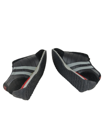 DVS Freemont Black Grey Leather Size 9 Shoes