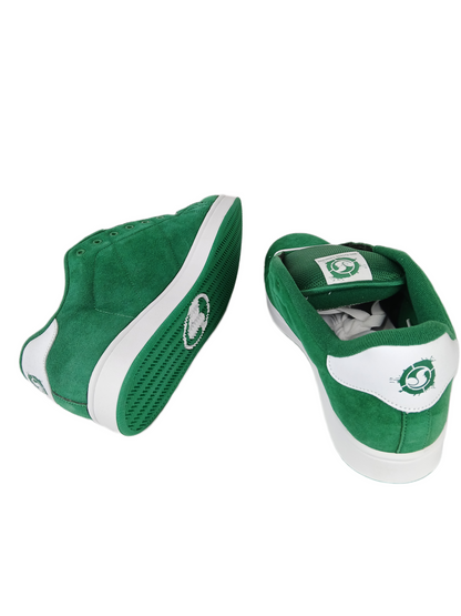DVS Revival Splat SM Green Suede Size 11 Shoes