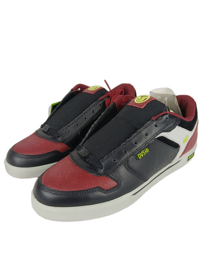 DVS Jeron Wilson Wilson 4 Black Wine Leather Size 9 Sample Shoes