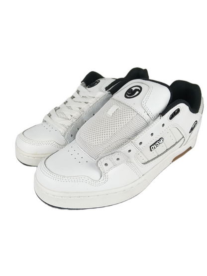DVS Modem White Leather Size 9 Shoes