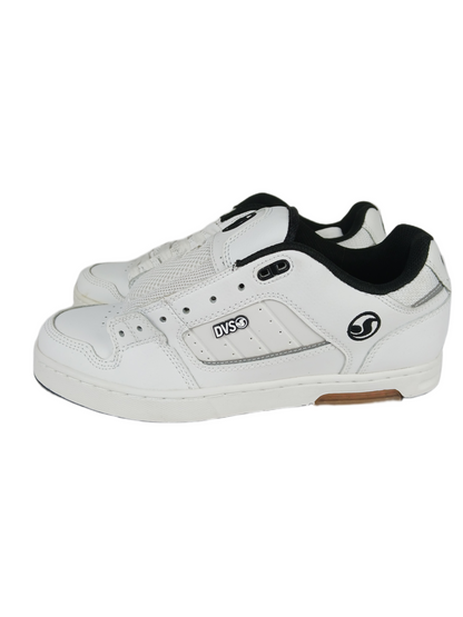 DVS Modem White Leather Size 9 Shoes