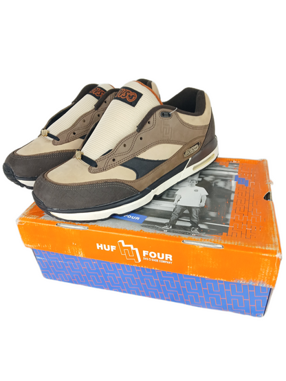 DVS Keith Hufnagel Huf4 Run SM2 Brown Tan Size 11.0 Shoes