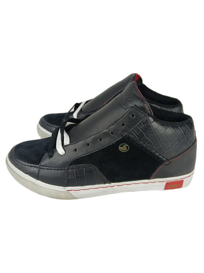 DVS Dilemma Black Leather Crock Size 10 Shoes
