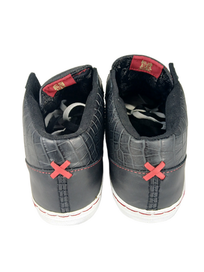 DVS Dilemma Black Leather Crock Size 10 Shoes