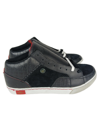 DVS Dilemma Black Leather Crock Size 10 Shoes