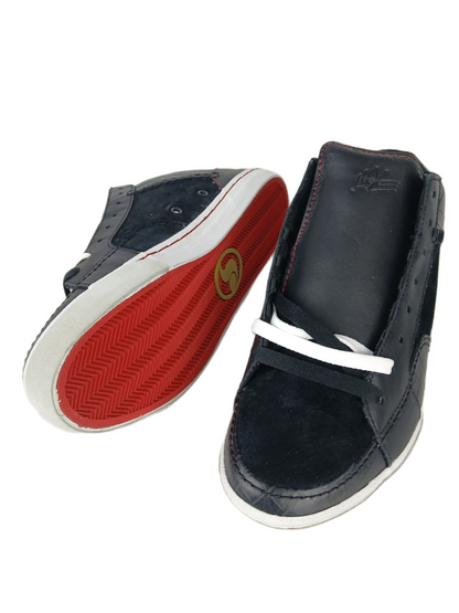 DVS Dilemma Black Leather Crock Size 10 Shoes