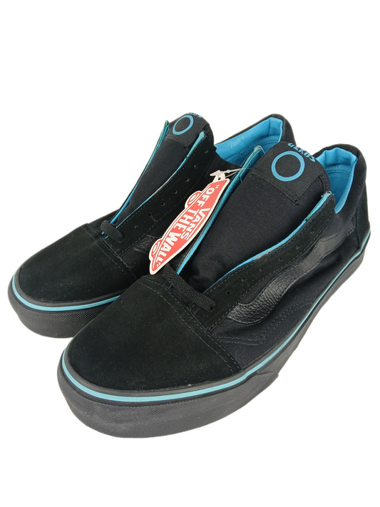 Vans X The Germs Blue Black US Mens Size 10.5 Vintage Shoes
