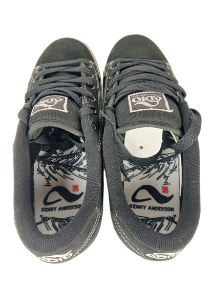 Adio Kenny Anderson Kenny Standard Black White Plaid US Mens Size 8 Sample Shoes